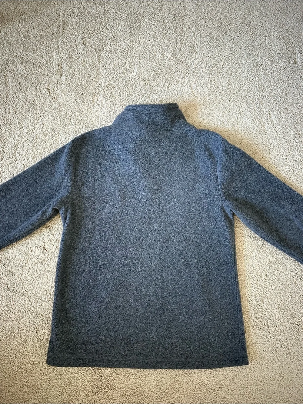 Kids Boys The Children’s Place Quarter-Zip Fleece Sweatshirt Hoodie Size M 7/8